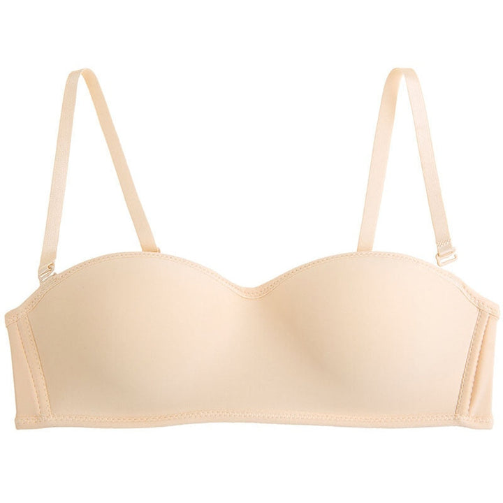 Soutien-gorge uni sans bretelles