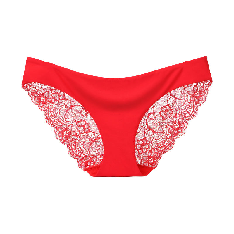 Culottes à finitions en dentelle
