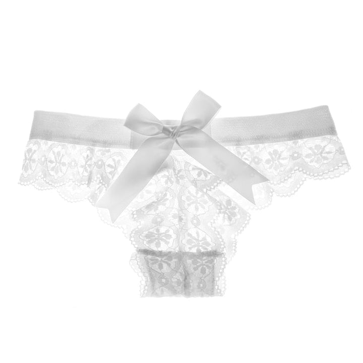 Culottes en dentelle à nœud