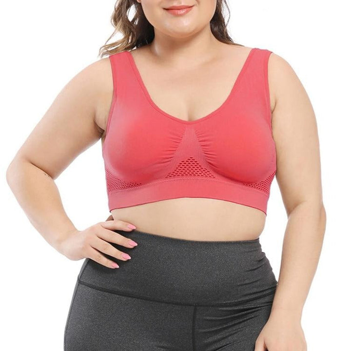 Soutien-gorge sans coutures à ornement ajouré