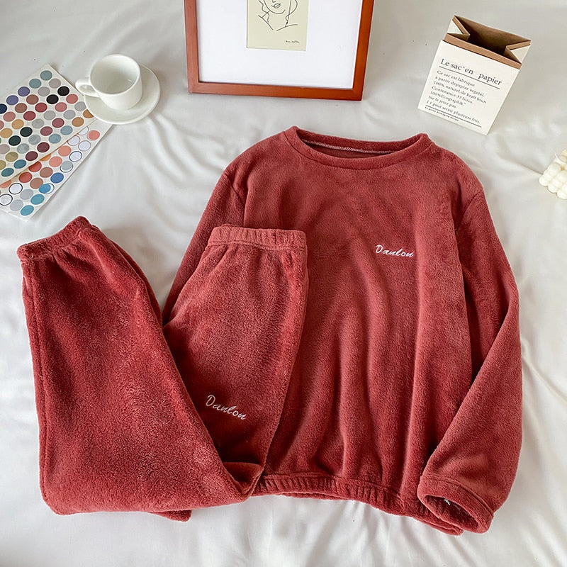 Pyjama chaud en polaire
