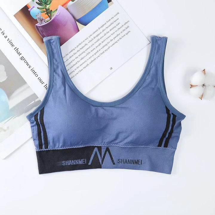 Soutien-gorge de sport à inscriptions