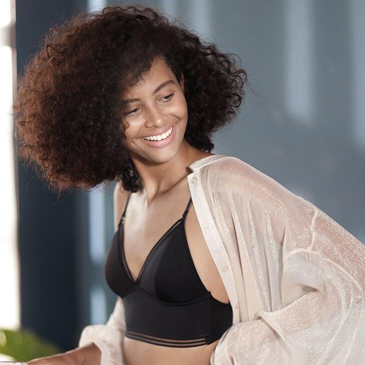 Soutien-gorge à agrafage bas