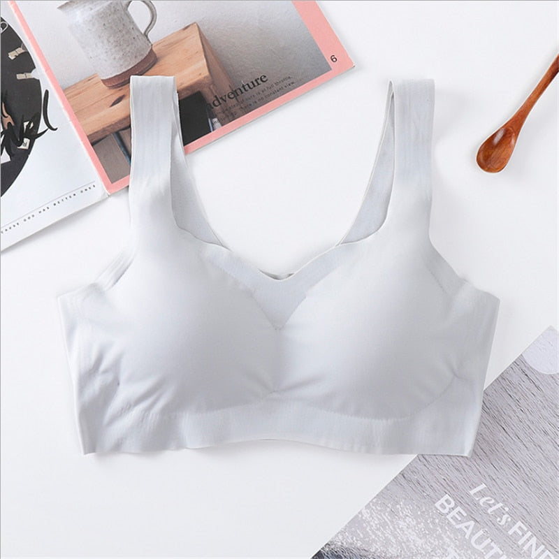 Soutien-gorge de sport sans coutures
