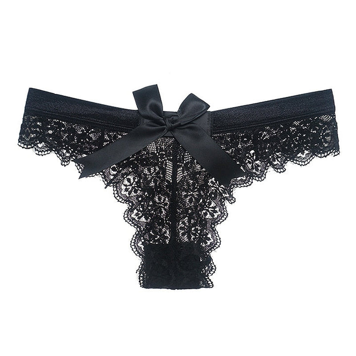 Culottes en dentelle à nœud