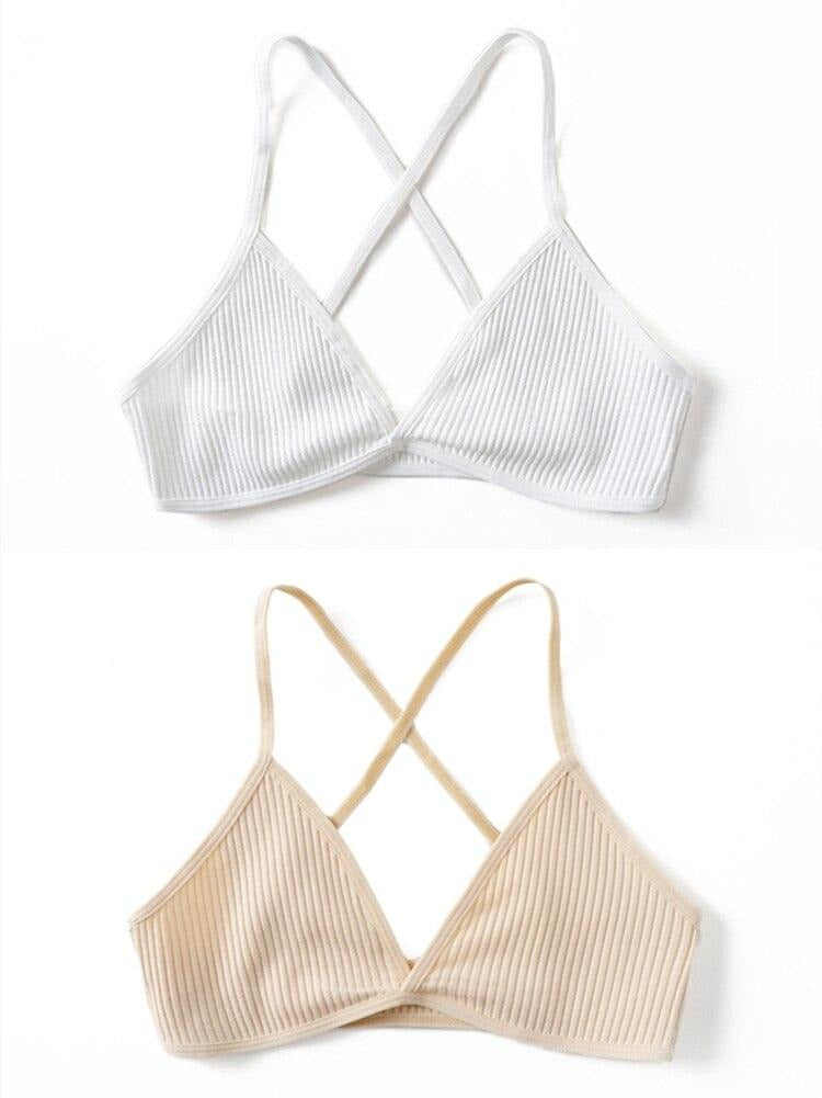 Soutien-gorge triangle, lot de 2