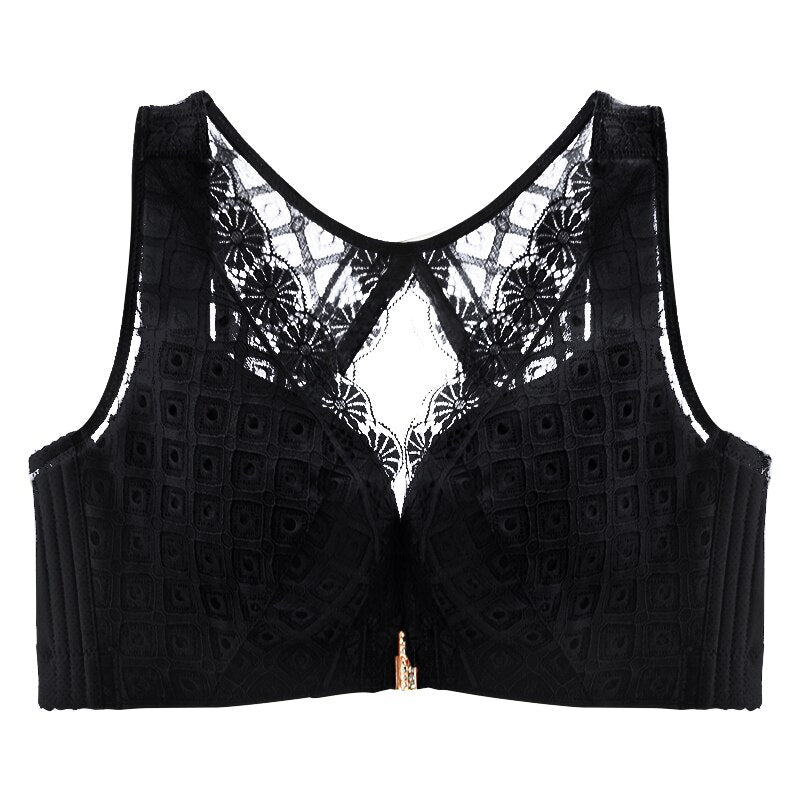 Soutien-gorge à double agrafage