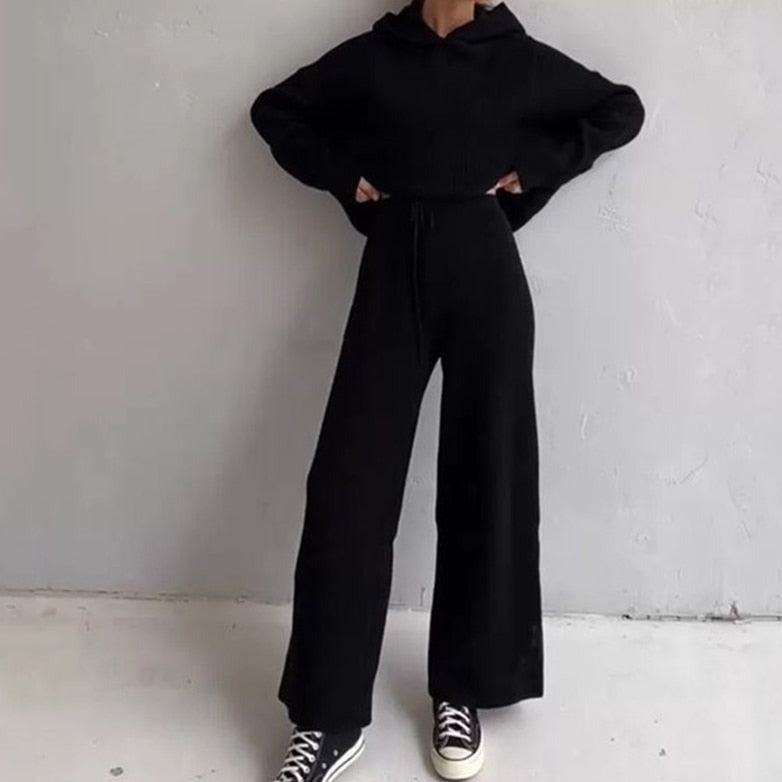 Ensemble jogging en maille