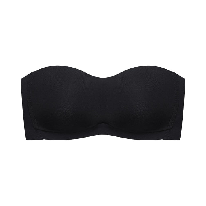 Soutien-gorge uni sans bretelles