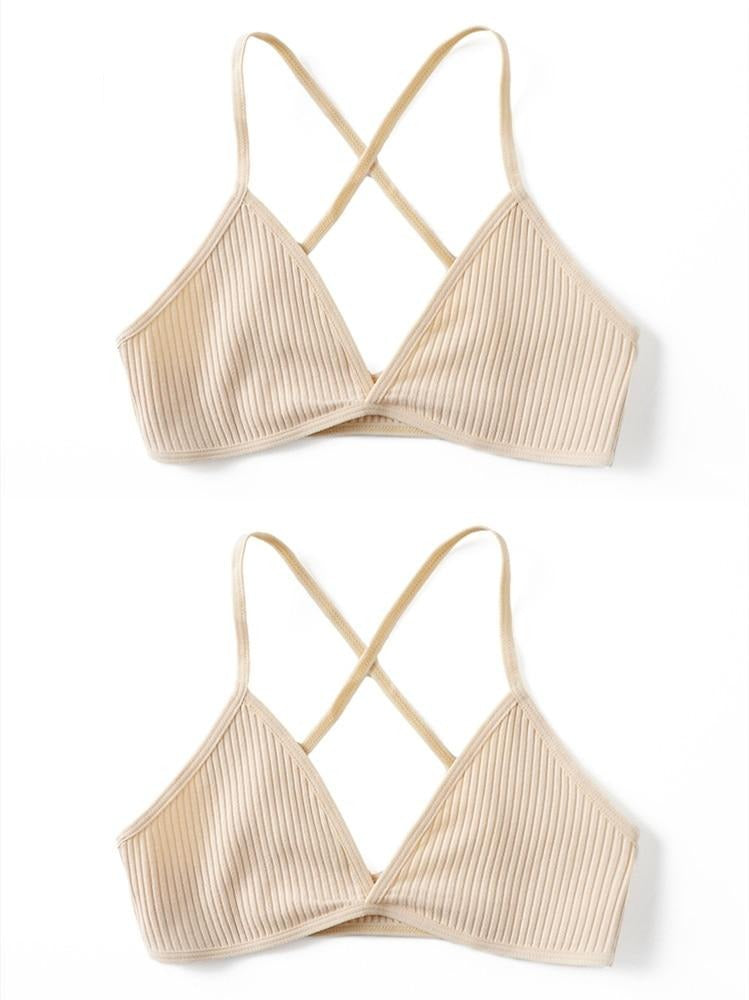 Soutien-gorge triangle, lot de 2