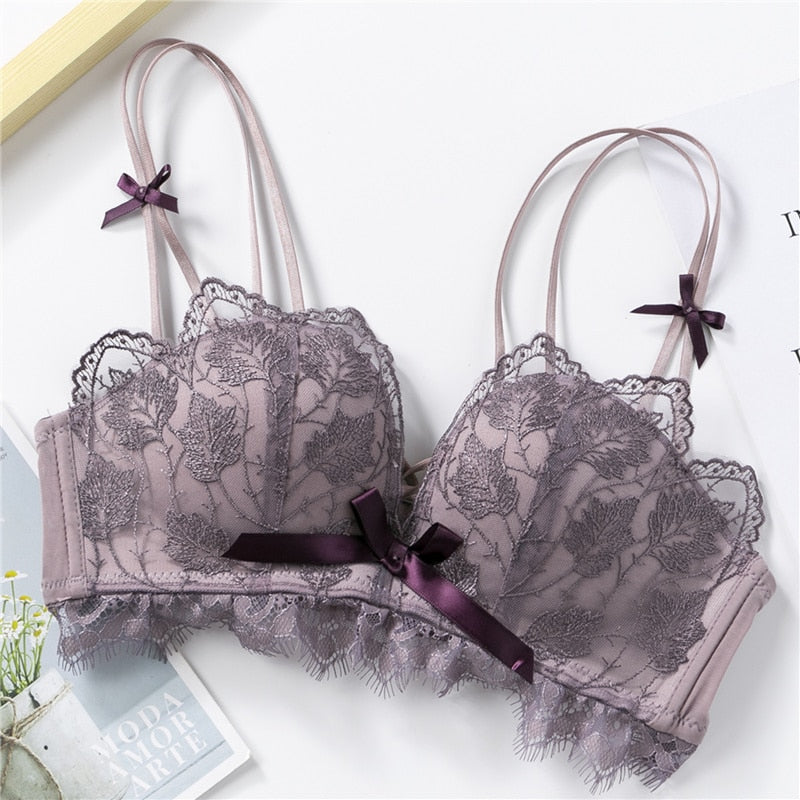 Soutien-gorge en dentelle push-up