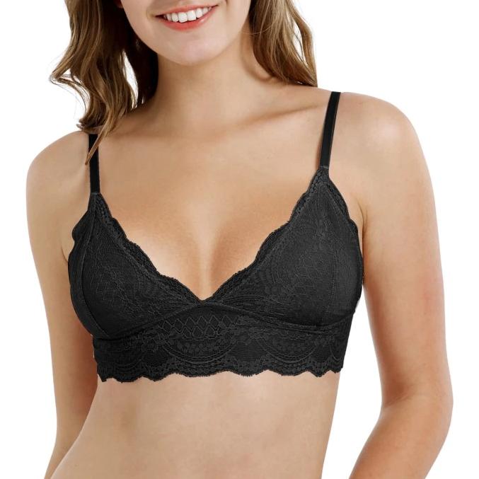 Soutien-gorge en dentelle sans armatures