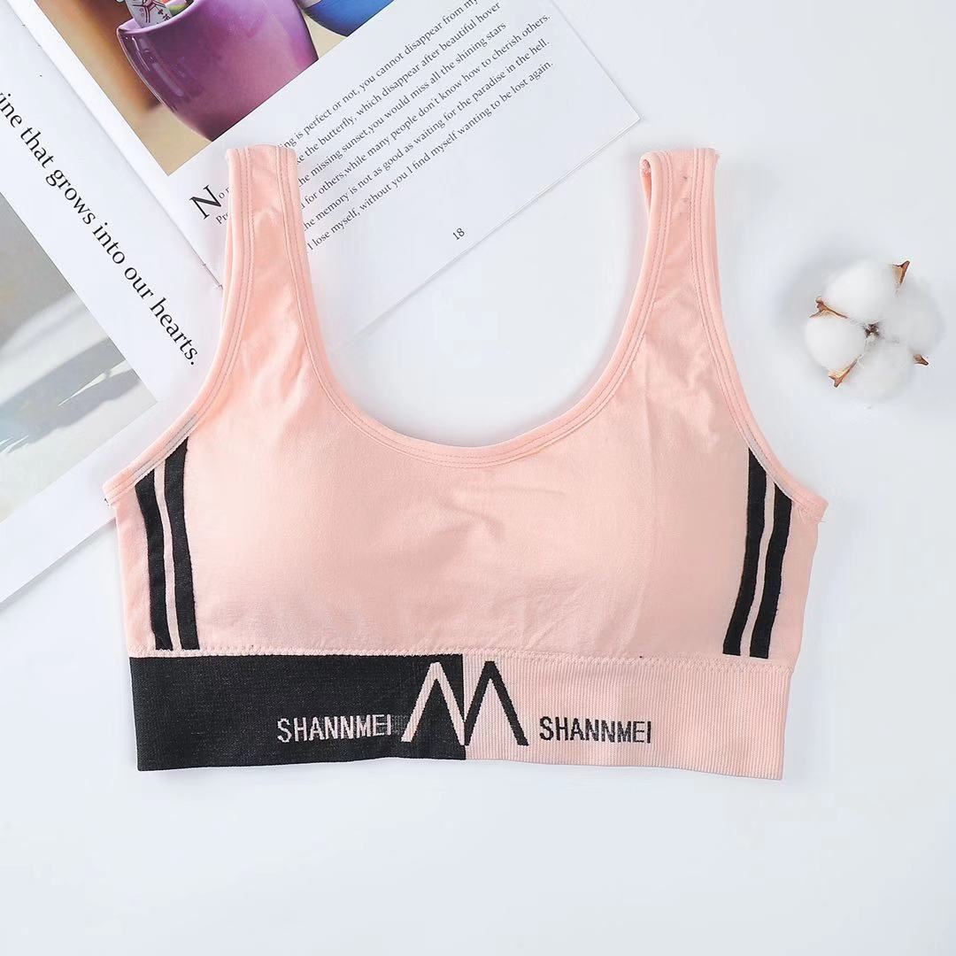 Soutien-gorge de sport à inscriptions