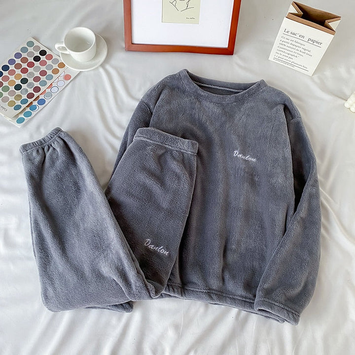 Pyjama chaud en polaire