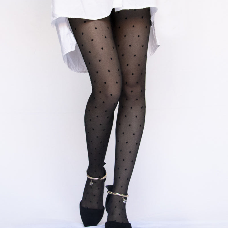 Collants à motifs