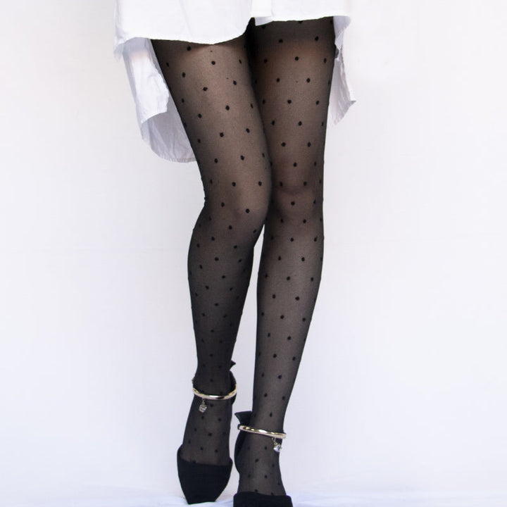 Collants à motifs