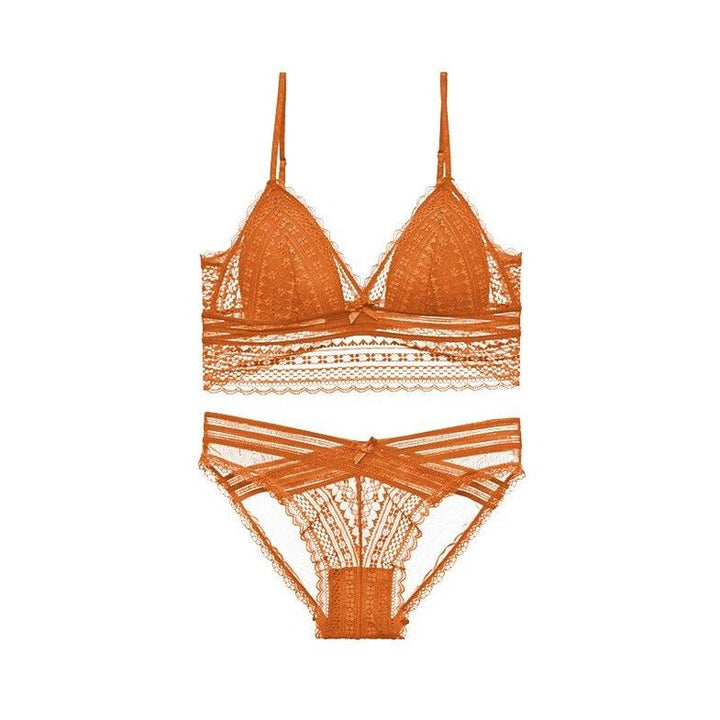Ensemble de lingerie en dentelle taille longue
