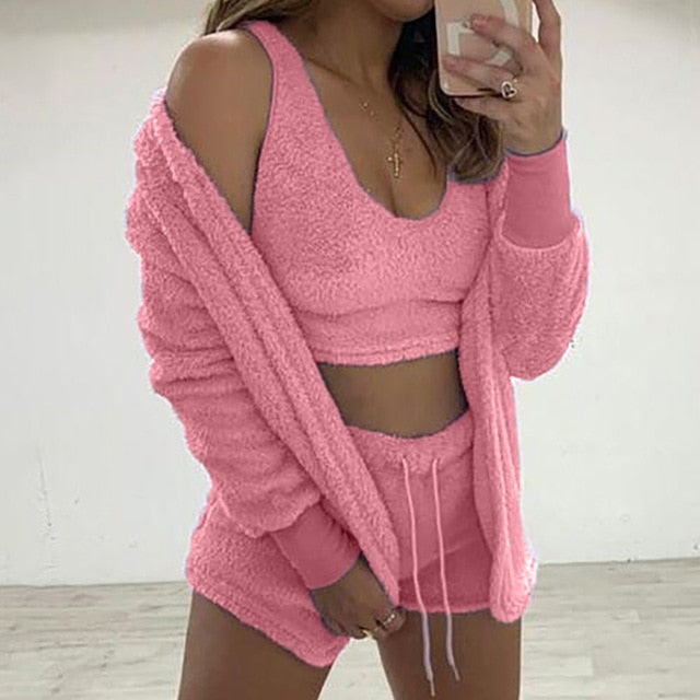 Ensemble en maille 3 pièces