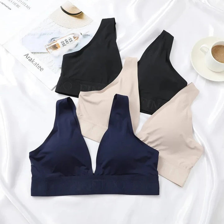 Soutien-gorge avec décolleté en cœur