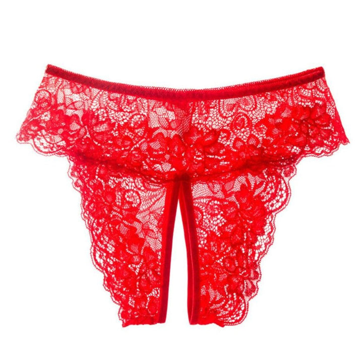 Culottes en dentelle à découpe décorative