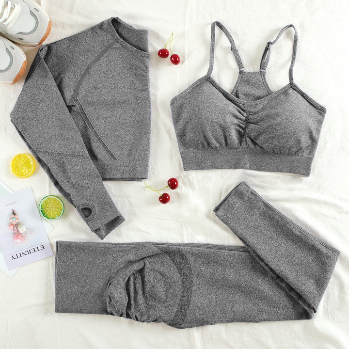 Ensemble de lingerie de sport 3 pièces