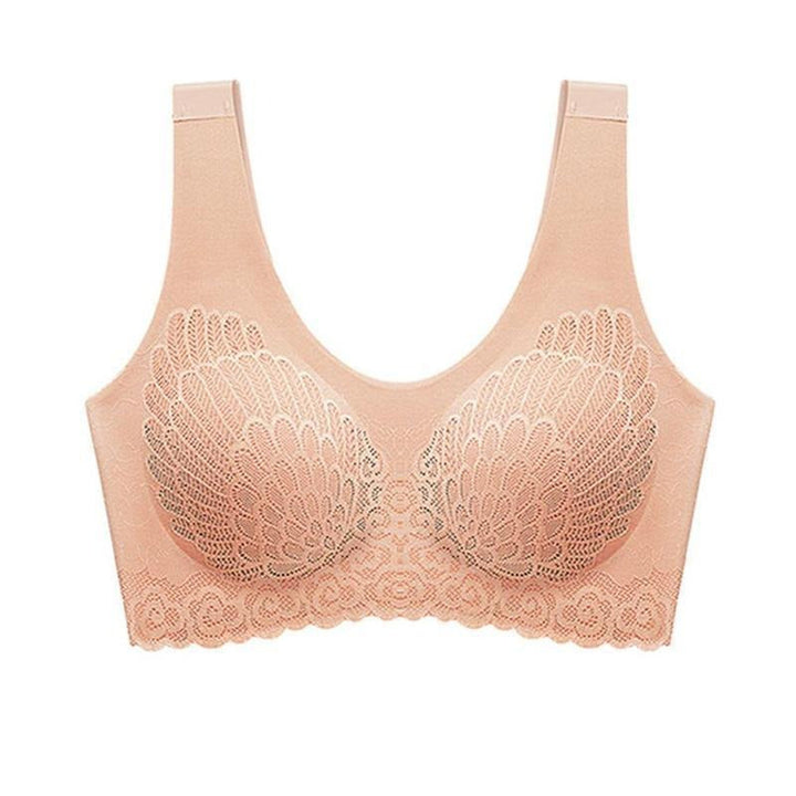 Soutien-gorge sans coutures à motif gaufré