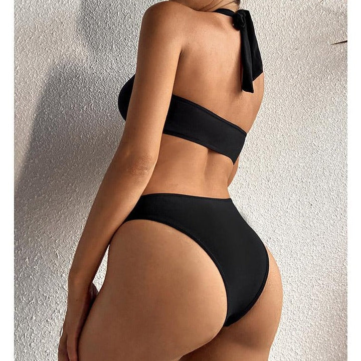 Maillot de bain une pièce à laçage