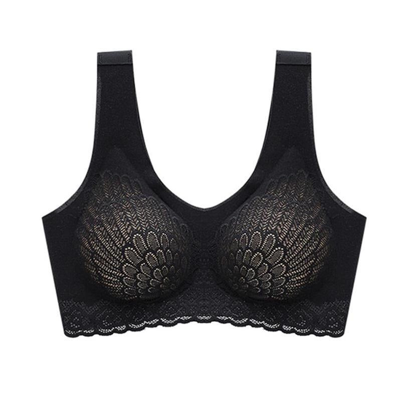 Soutien-gorge sans coutures à motif gaufré