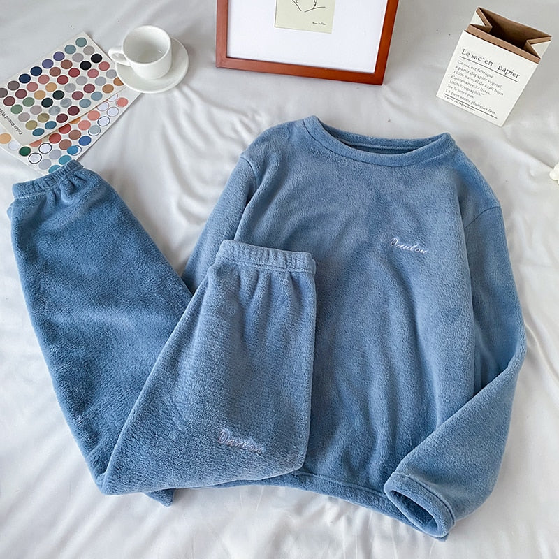 Pyjama chaud en polaire