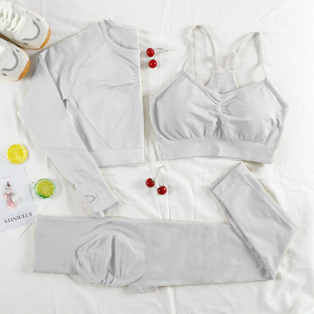 Ensemble de lingerie de sport 3 pièces