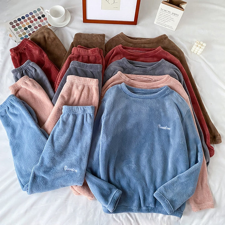 Pyjama chaud en polaire