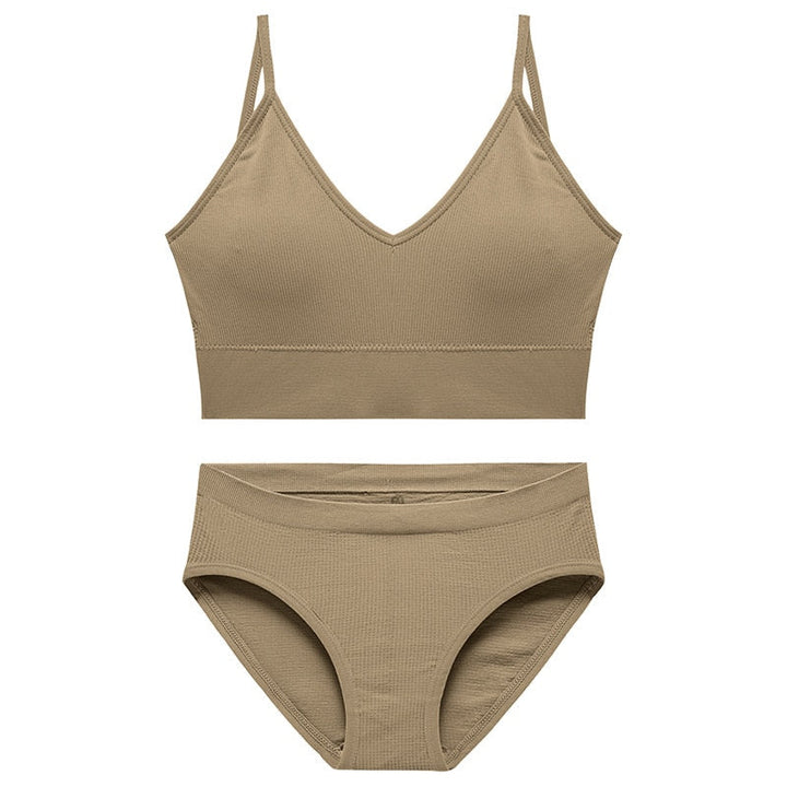 Ensemble de lingerie de sport sans coutures