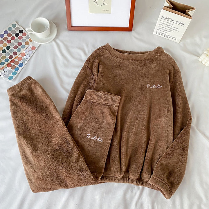 Pyjama chaud en polaire