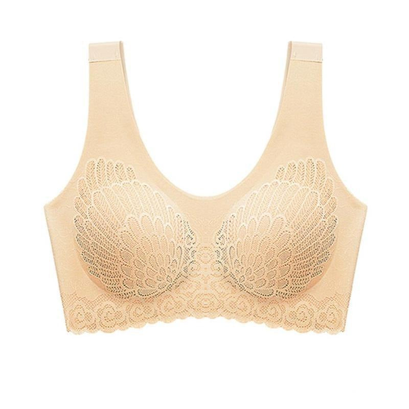 Soutien-gorge sans coutures à motif gaufré