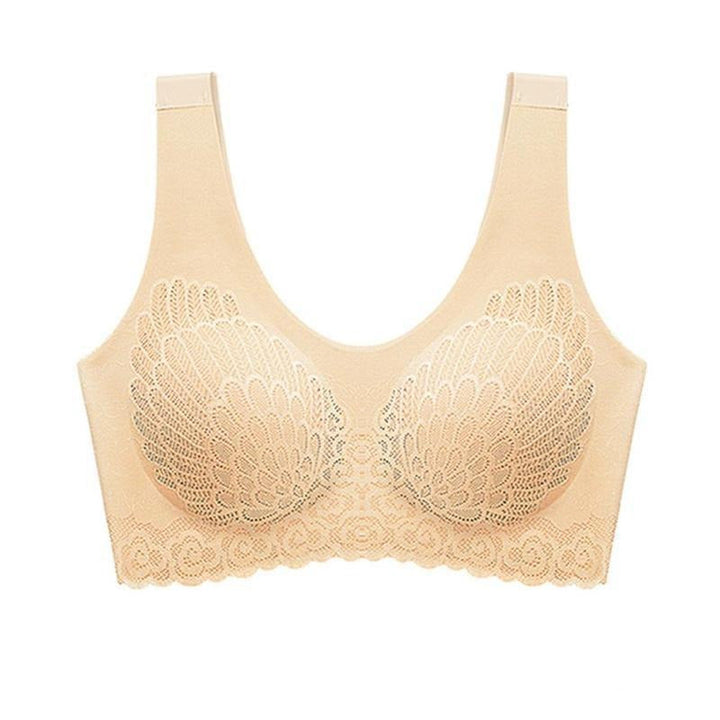 Soutien-gorge sans coutures à motif gaufré