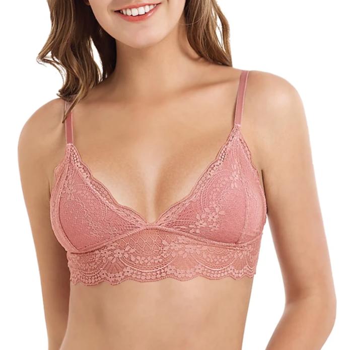 Soutien-gorge en dentelle sans armatures