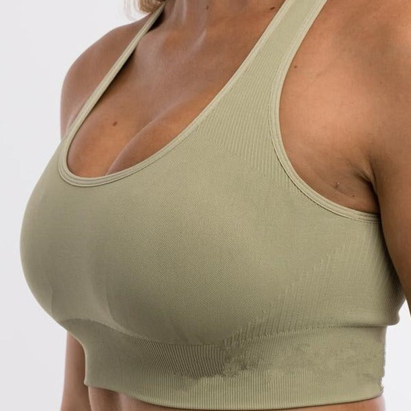 Soutien-gorge de sport dos ouvert