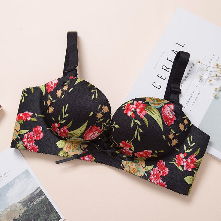 Soutien-gorge push-up imprimé