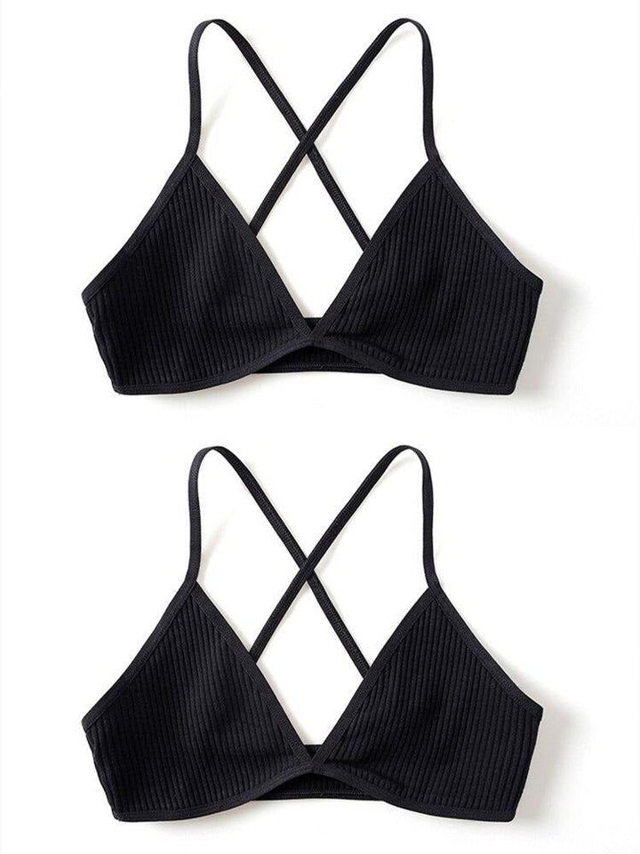 Soutien-gorge triangle, lot de 2