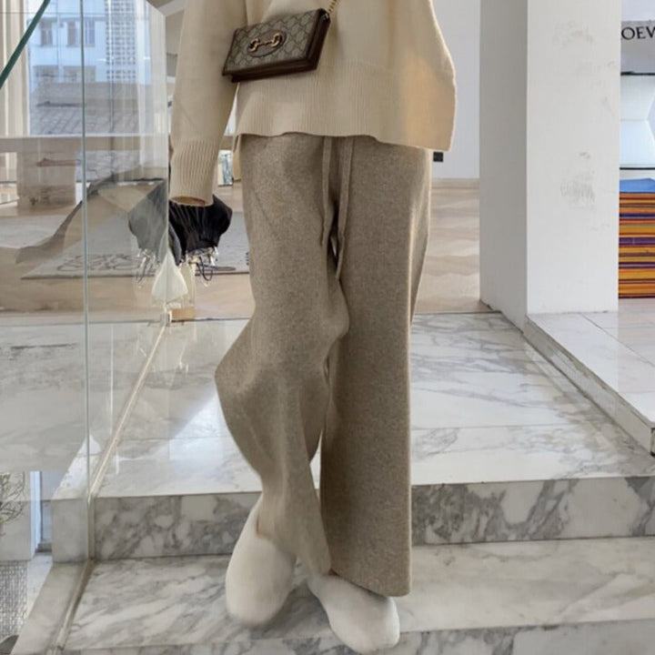 Pantalon ample coupe droite