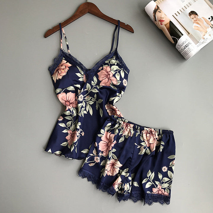 Lingerie de nuit à fleurs