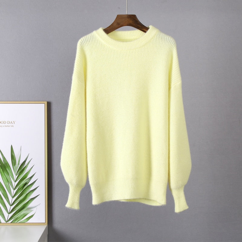 Pull doux en maille