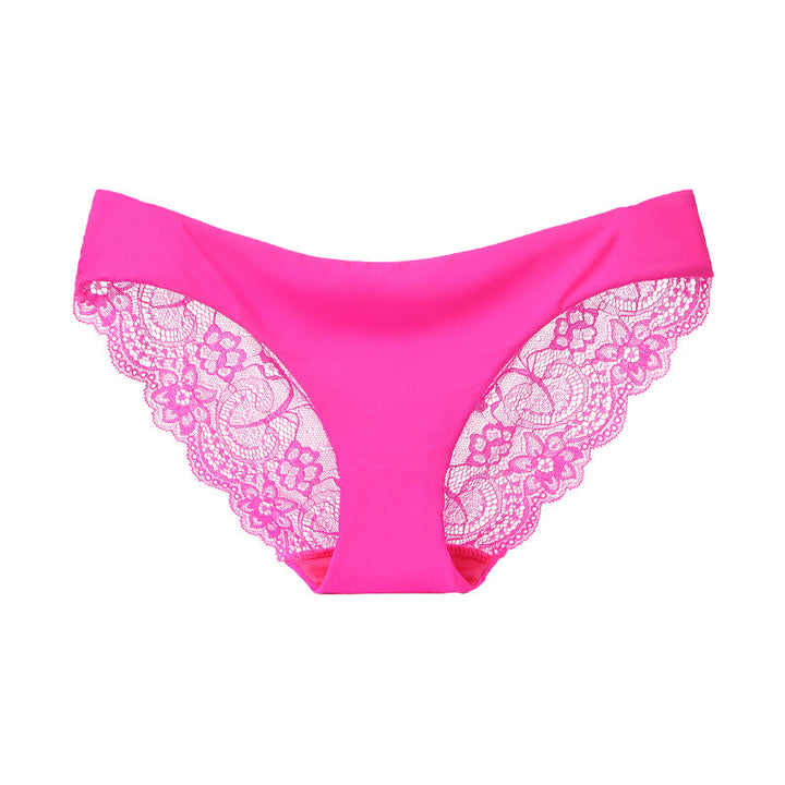 Culottes à finitions en dentelle
