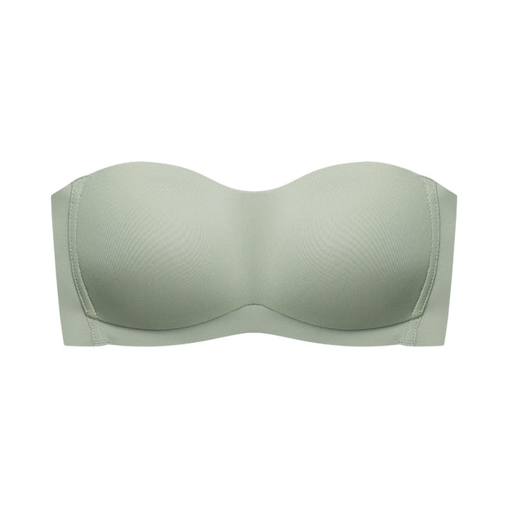 Soutien-gorge uni sans bretelles