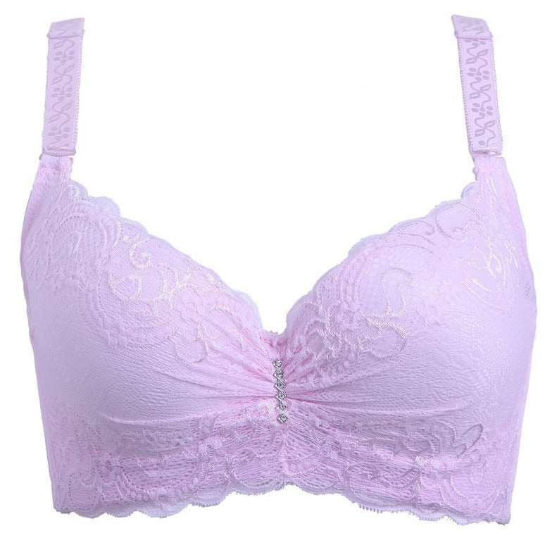 Soutien-gorge push-up à strass
