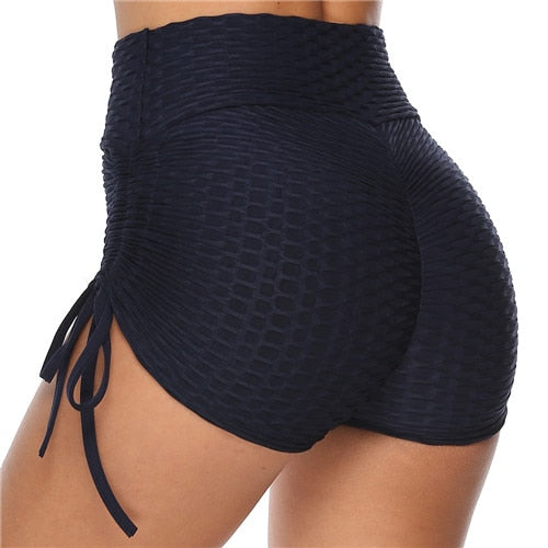 Shorts de sport femme à bord élastique