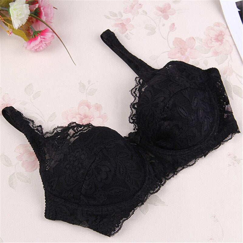 Soutien-gorge en dentelle à armatures