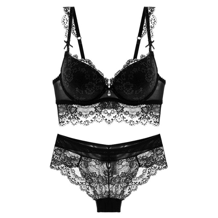 Lingerie en dentelle ajustable
