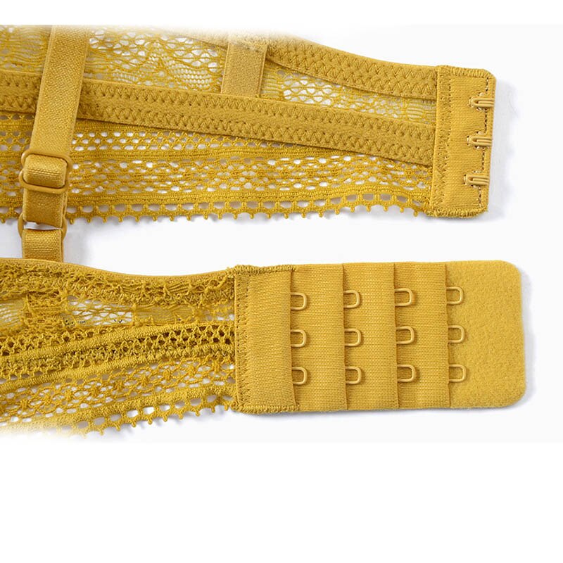 Ensemble de lingerie à broderie en dentelle