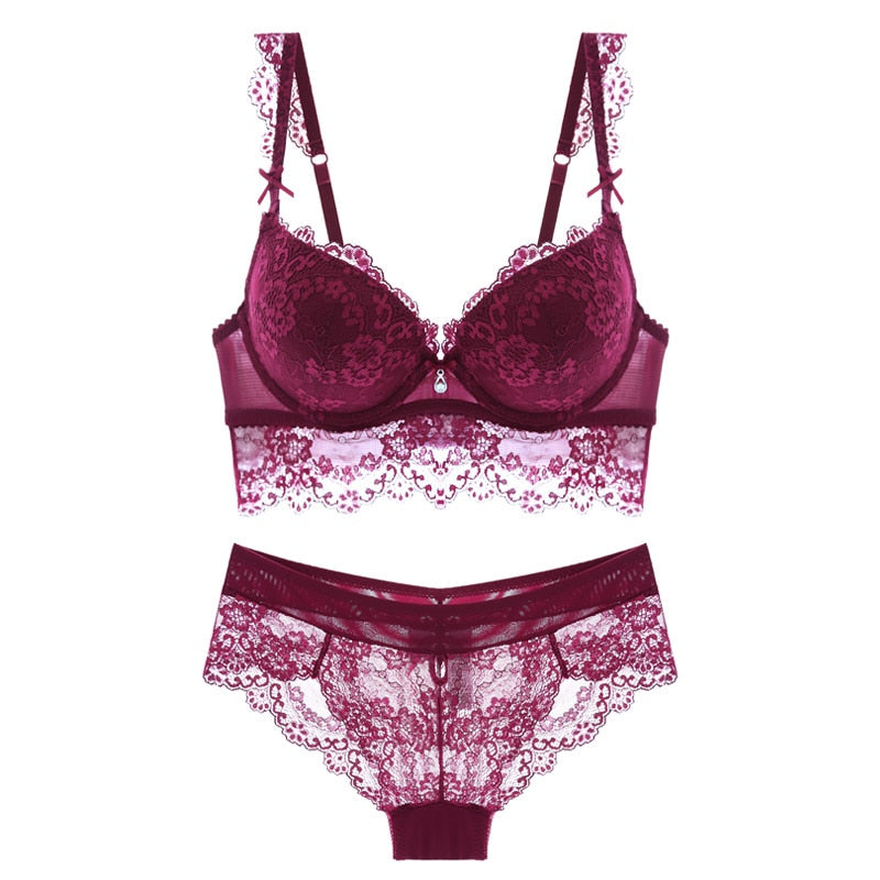 Lingerie en dentelle ajustable